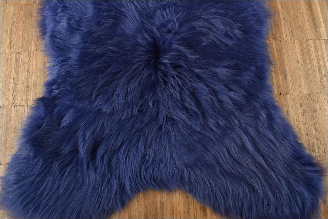 Ėriuko vilnos kilimėlis RU1029 - €44 Save 50% 25-50, __label:Pristatymas 1-2 d.d., color-melyna, kilimai,