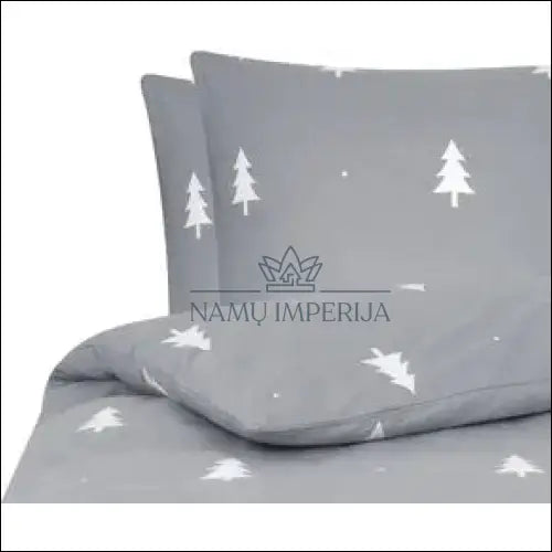 Flanelės patalynės komplektas DI3938 - €27 Save 50% 25-50, __label:Pristatymas 1-2 d.d., color-balta, color-pilka,