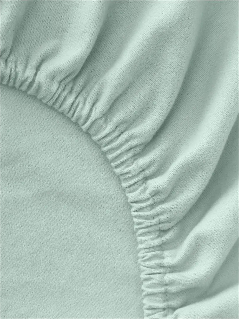 Flanelinė paklodė su guma DI4089 - __label:Pristatymas 1-2 d.d., color-zalia, material-flanele, material-medvilne,
