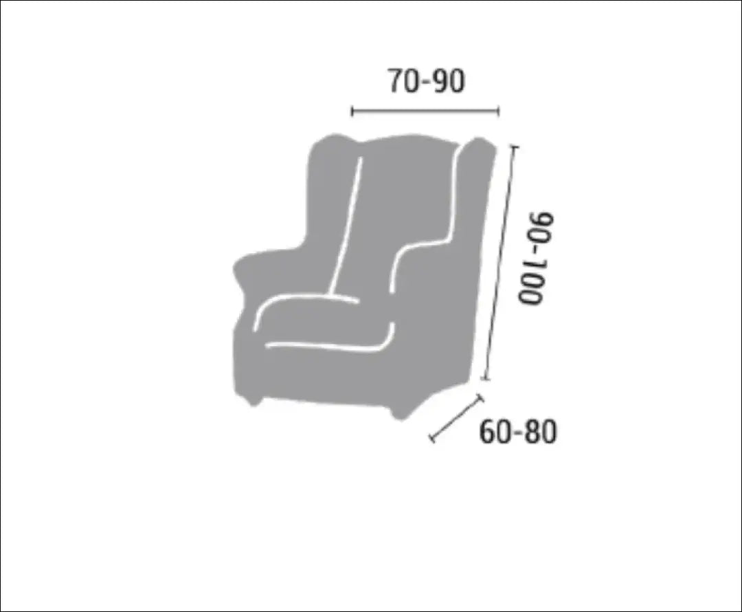 Fotelio užvalkalas DI11809 - €25 Save 70% 25-50, __label:Pristatymas 1-2 d.d., color-pilka, kita, material-poliesteris