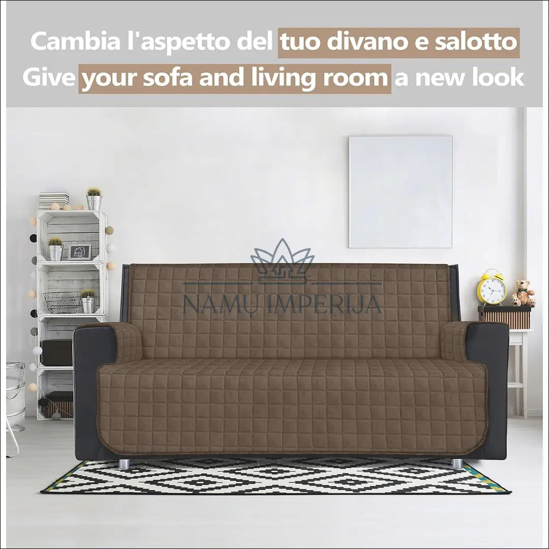 Fotelio užvalkalas DI9485 - €15 Save 50% __label:Pristatymas 1-2 d.d., color-ruda, kita, material-medvilne, notouch50
