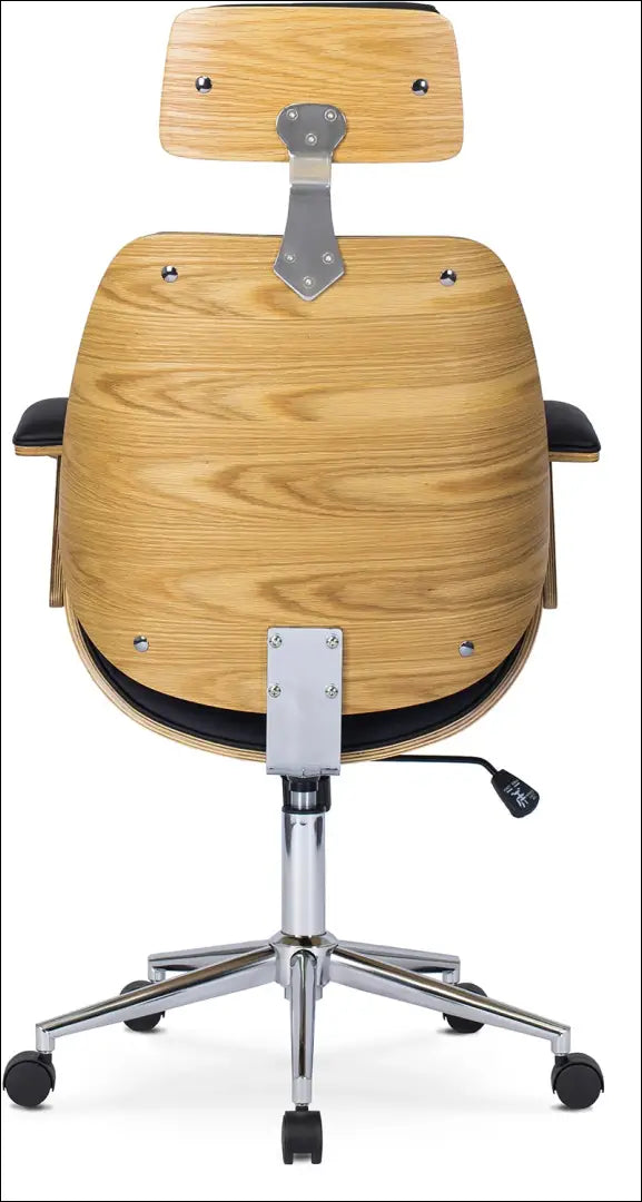 Fotelis iš eko odos juodos spalvos / ąžuolo TE090 - €170 Save 15% 100-200, __label:Pristatymas 5-14 d.d., elite,