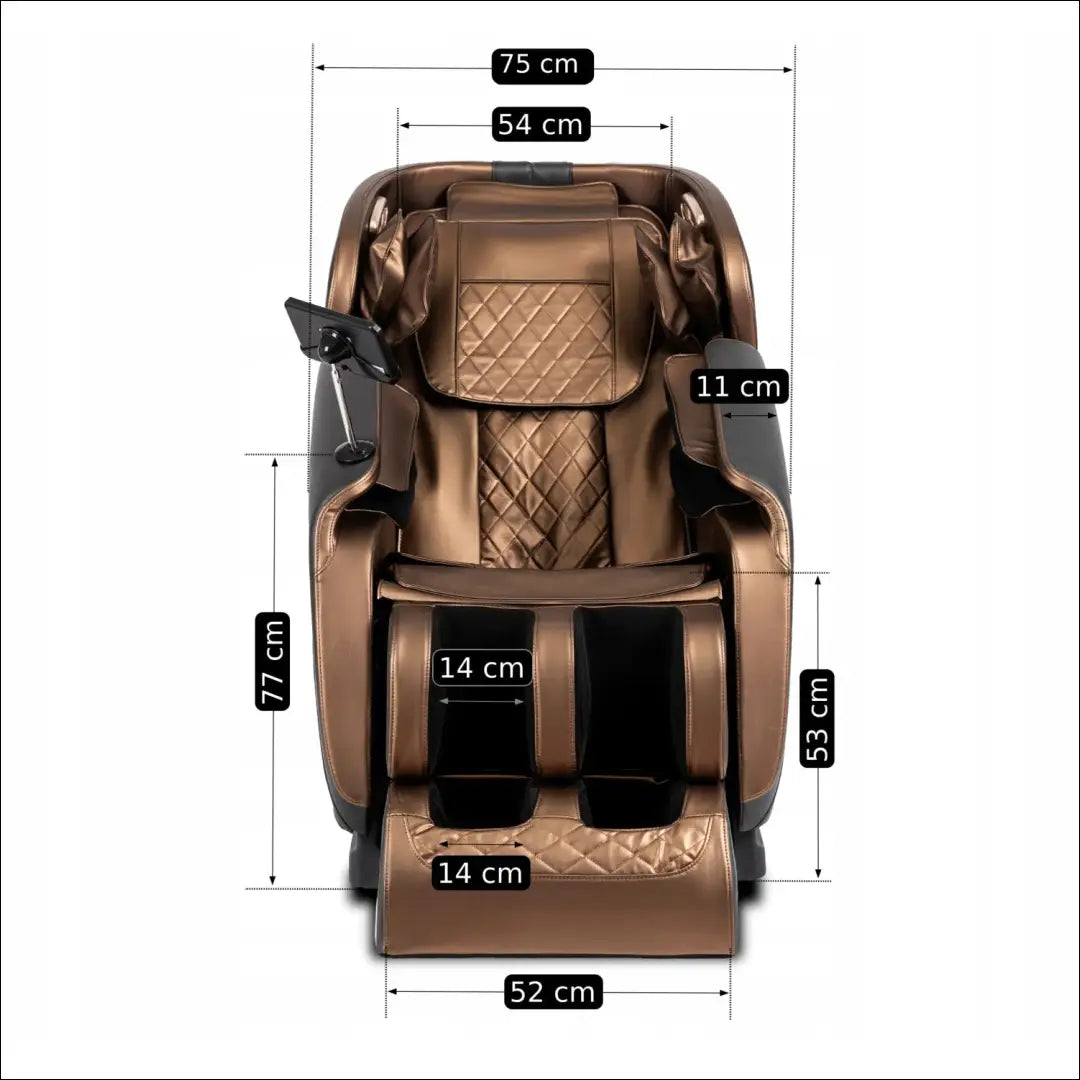 Fotelis iš eko odos rudos spalvos TE289 - €919 Save 15% __label:Pristatymas 5-14 d.d., elite, Fotele wypoczynkowe,