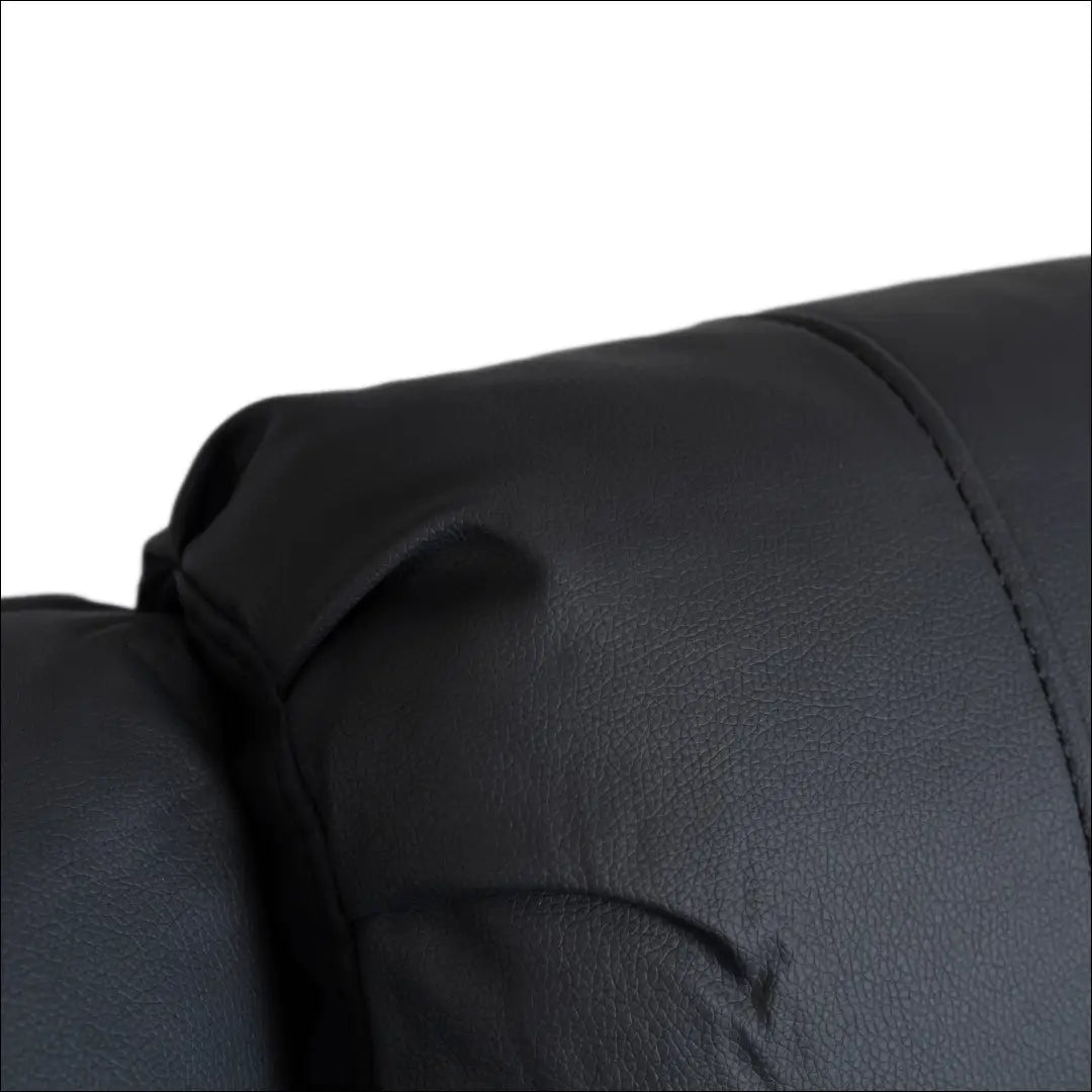 Fotelis išskleidžiamas iš eko odos juodos spalvos TE581 - €375 Save 15% __label:Pristatymas 5-14 d.d., elite, Fotele
