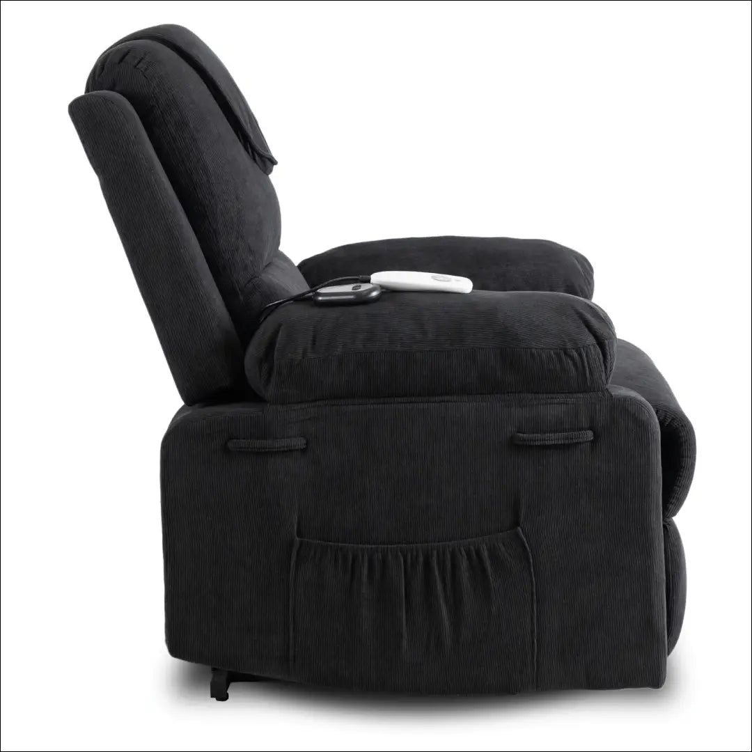 Fotelis išskleidžiamas su audiniu juodos spalvos TE628 - €445 Save 15% __label:Pristatymas 5-14 d.d., elite, Fotele