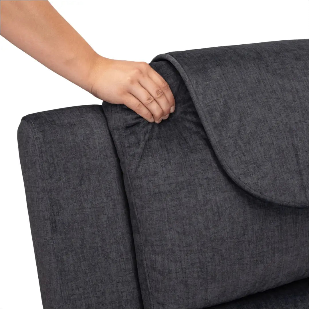 Fotelis išskleidžiamas su audiniu pilkos spalvos TE773 - €445 Save 15% __label:Pristatymas 5-14 d.d., elite, Fotele