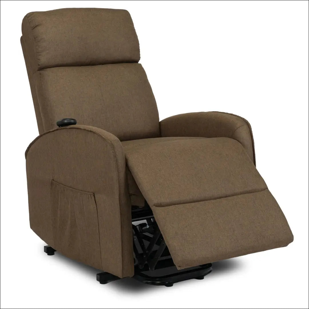 Fotelis išskleidžiamas su audiniu rudos spalvos TE743 - €270 Save 15% __label:Pristatymas 5-14 d.d., elite, Fotele