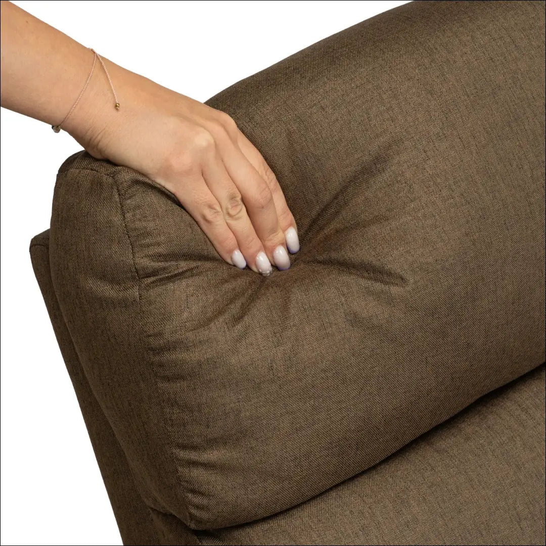 Fotelis išskleidžiamas su audiniu rudos spalvos TE743 - €270 Save 15% __label:Pristatymas 5-14 d.d., elite, Fotele