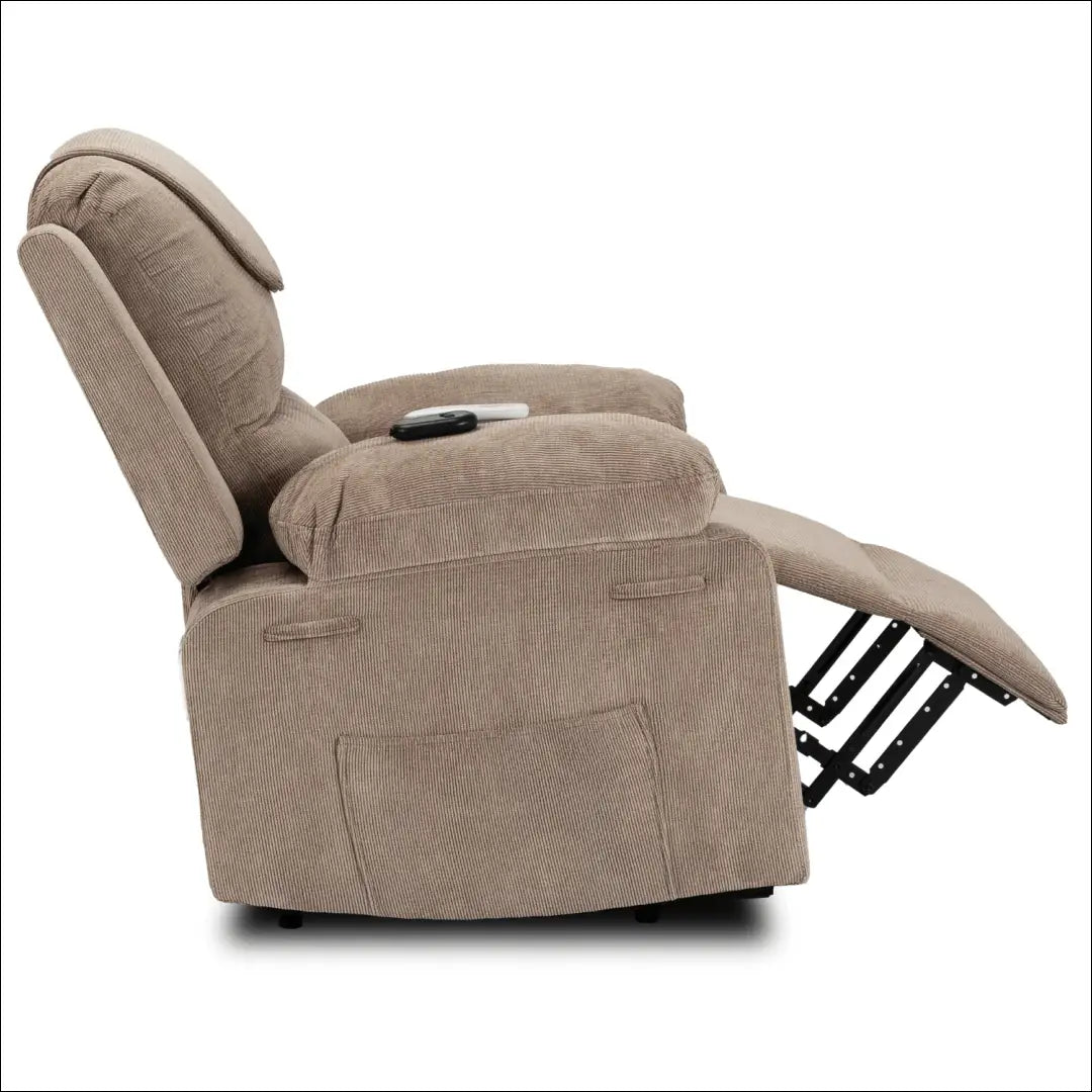 Fotelis išskleidžiamas su audiniu smėlio spalvos TE772 - €445 Save 15% __label:Pristatymas 5-14 d.d., elite, Fotele