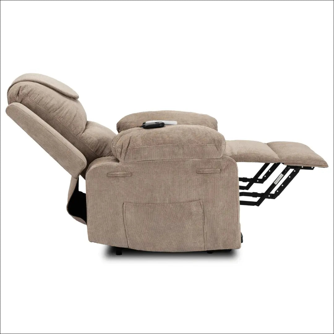 Fotelis išskleidžiamas su audiniu smėlio spalvos TE772 - €445 Save 15% __label:Pristatymas 5-14 d.d., elite, Fotele
