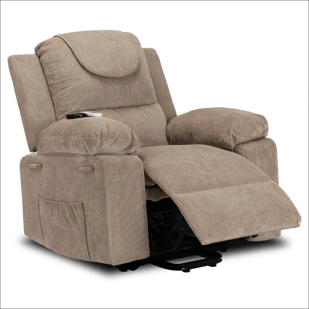 Fotelis išskleidžiamas su audiniu smėlio spalvos TE772 - €445 Save 15% __label:Pristatymas 5-14 d.d., elite, Fotele