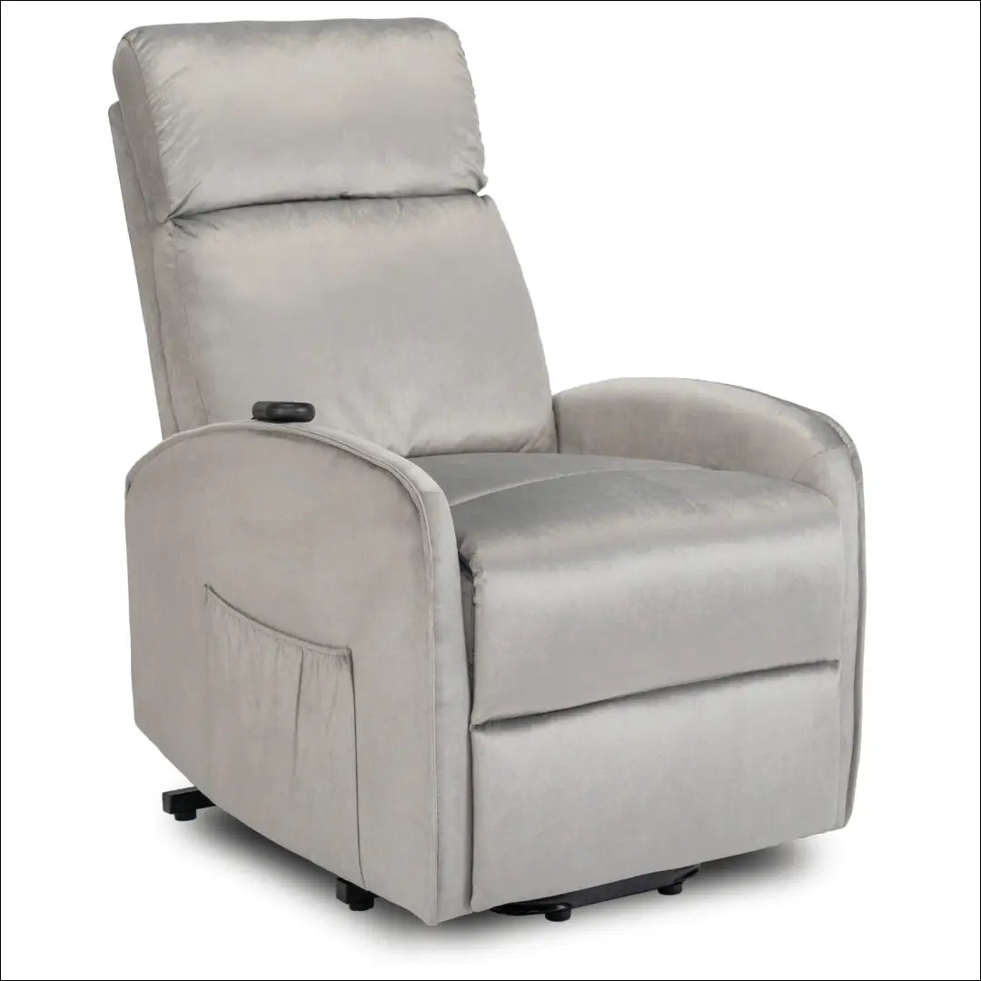 Fotelis išskleidžiamas su veliūro audiniu pilkos spalvos TE759 - €279 Save 15% __label:Pristatymas 5-14 d.d., elite,