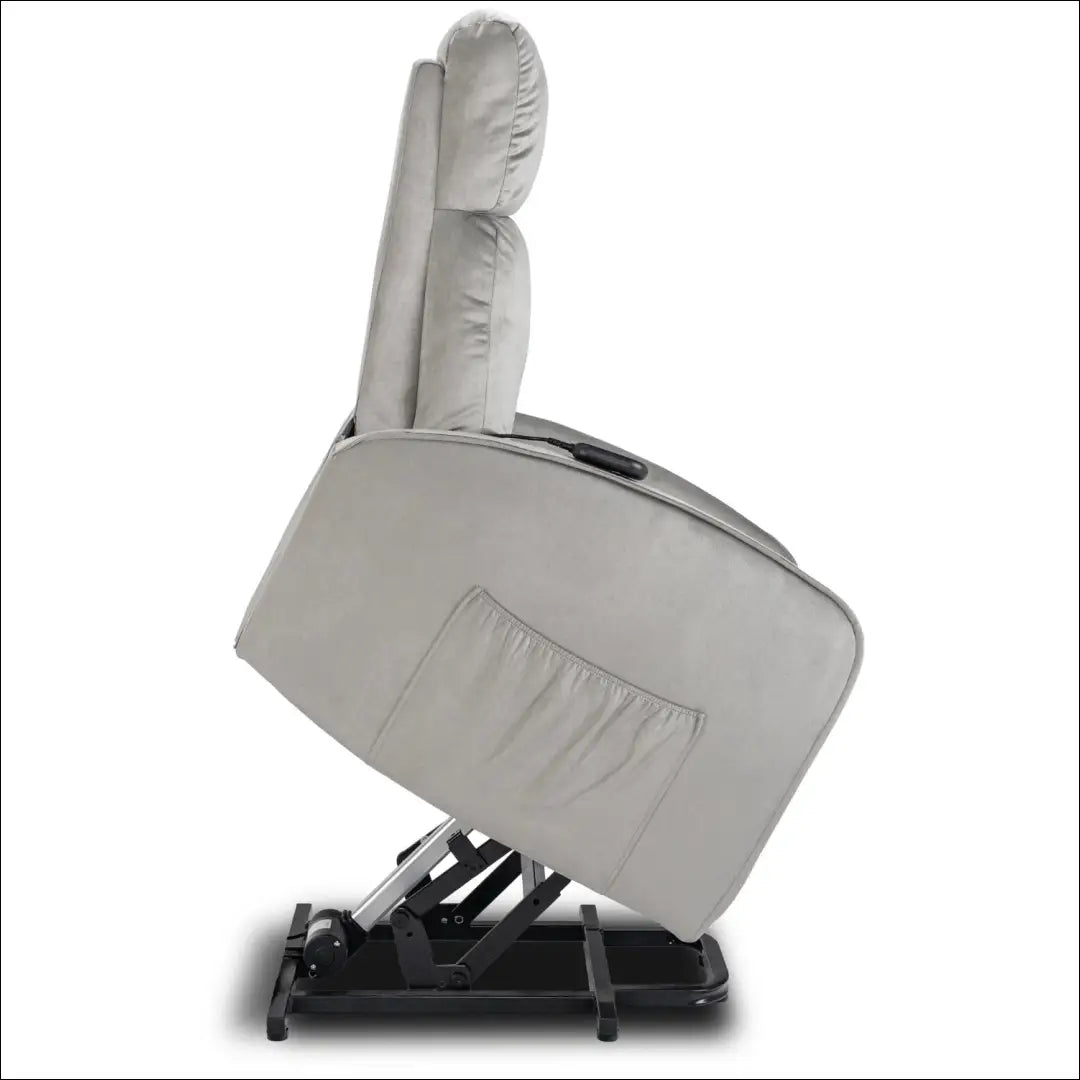 Fotelis išskleidžiamas su veliūro audiniu pilkos spalvos TE759 - €279 Save 15% __label:Pristatymas 5-14 d.d., elite,