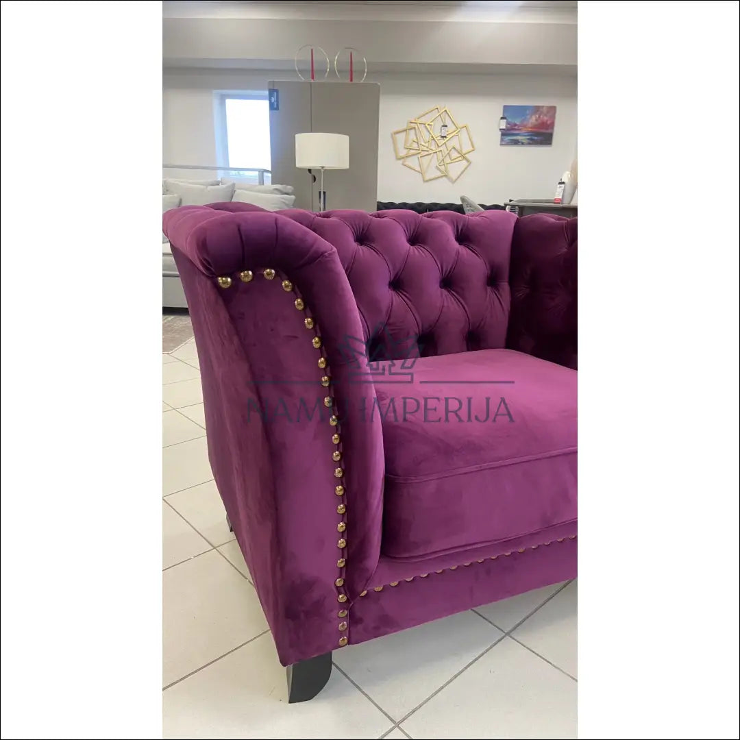Fotelis MI272 - €515 Save 15% color-violetine, foteliai, material-aksomas, material-poliesteris, minkšti Virš