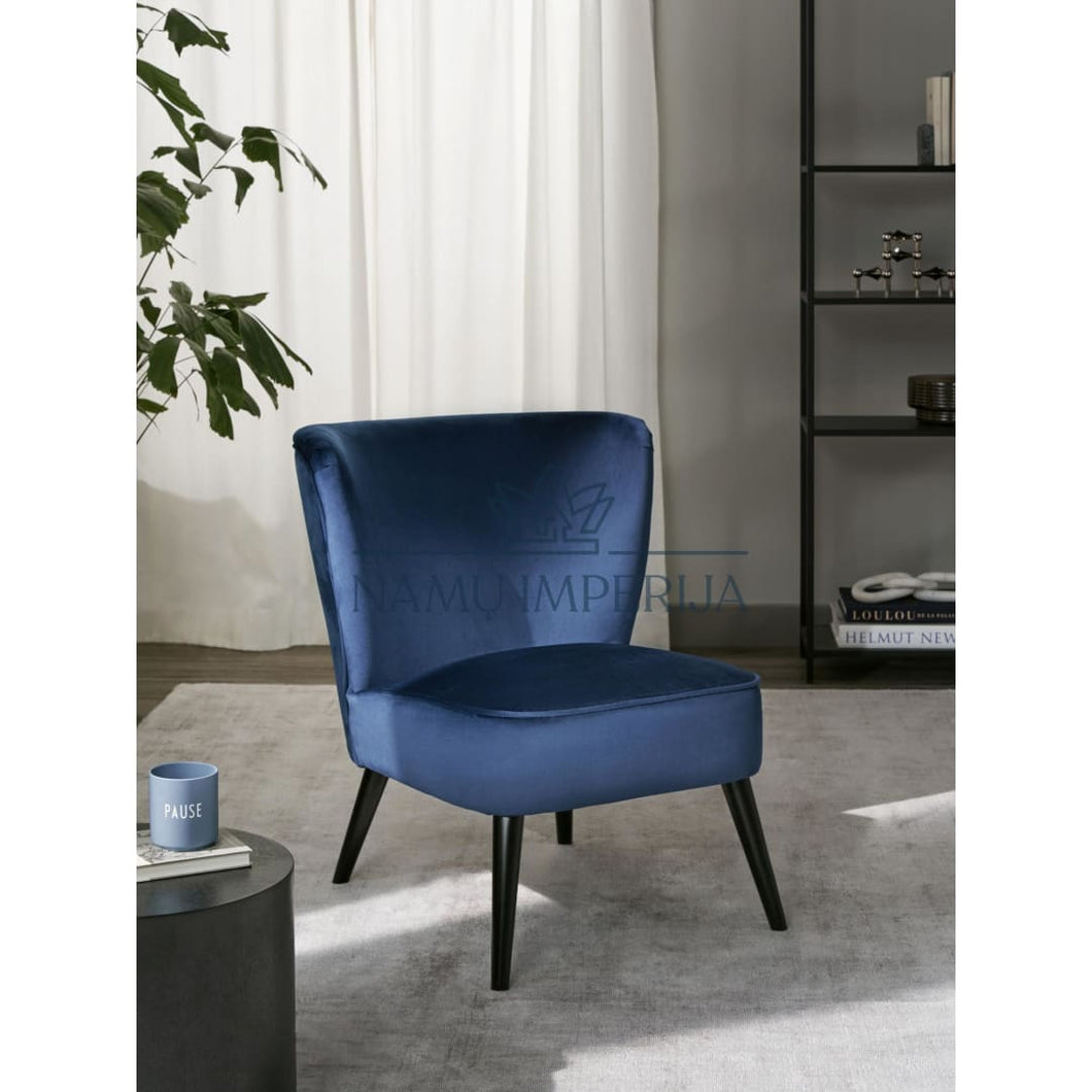 Fotelis MI308 - 100-200, color-melyna, foteliai,