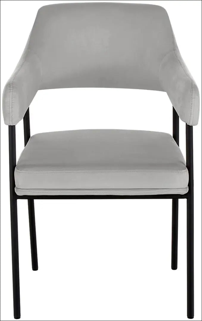 Fotelis MI358 - €90 Save 55% 50-100, __label:Pristatymas 1-2 d.d., color-juoda, color-pilka, foteliai €50 to €100