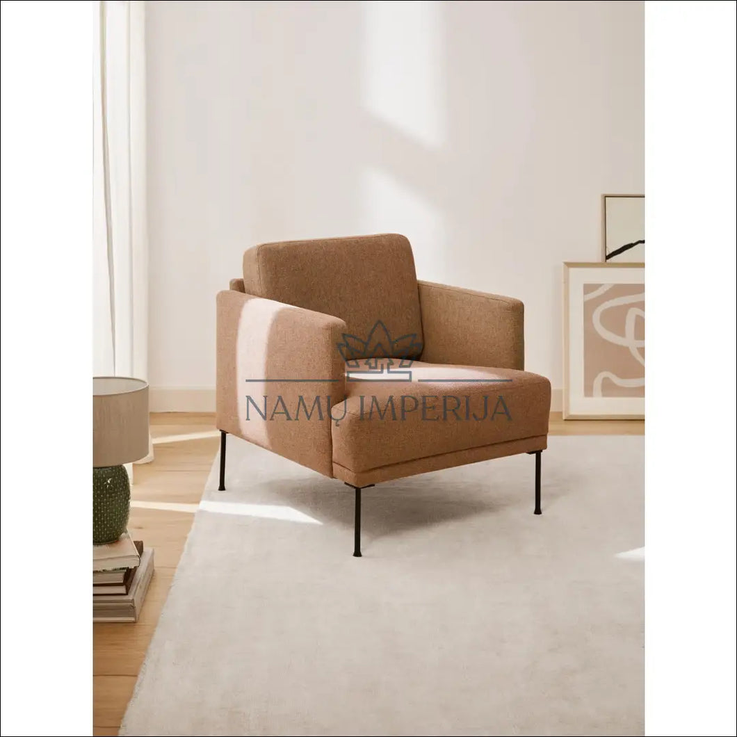 Fotelis MI359 - €202 Save 55% color-ruda, foteliai, material-gobelenas, minksti, over-200 Foteliai | Namų imperija