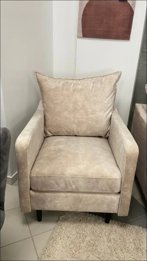 Fotelis MI440 - €283 Save 10% __label:Pristatymas 1-2 d.d., color-smelio, foteliai, material-aksomas,