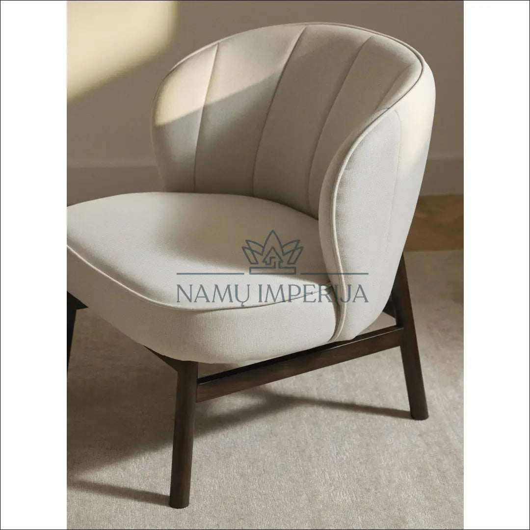 Fotelis MI458 - €200 Save 50% __label:Pristatymas 1-2 d.d., color-kremas, color-ruda, foteliai,