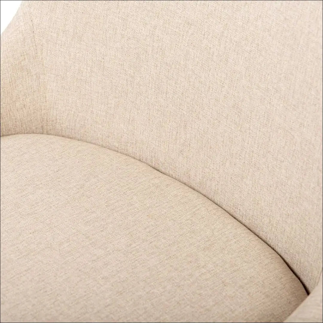 Fotelis MI513 - €225 Save 70% __label:Pristatymas 1-2 d.d., color-ruda, color-smelio, foteliai, material-linas Virš