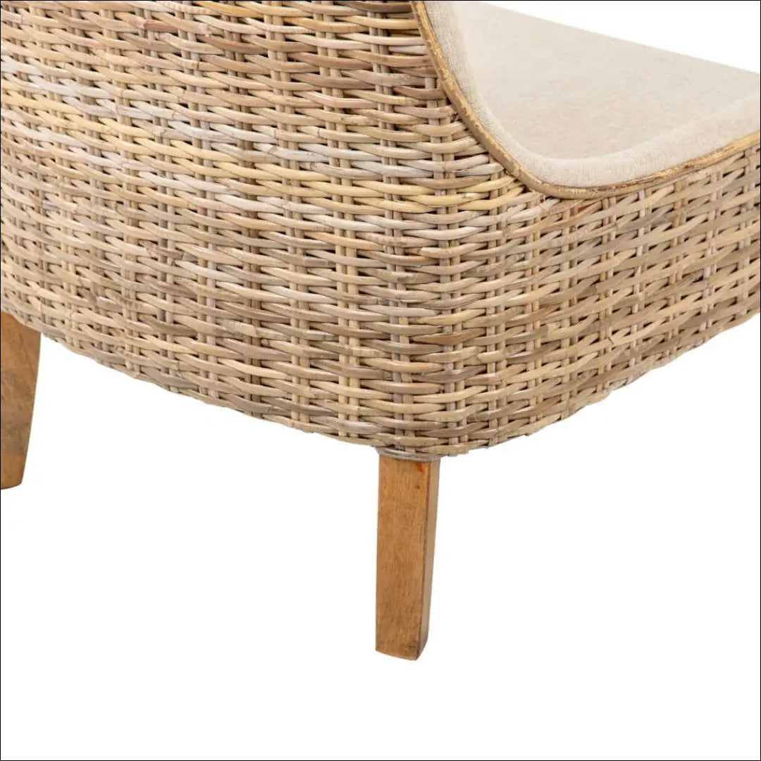 Fotelis MI513 - €225 Save 70% __label:Pristatymas 1-2 d.d., color-ruda, color-smelio, foteliai, material-linas Virš