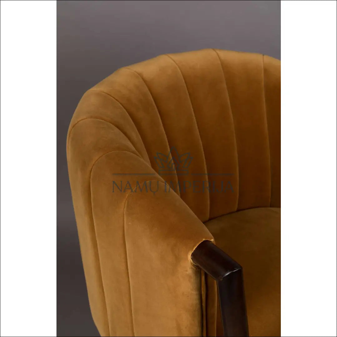 Fotelis MI696 - €285 Save 50% __label:Pristatymas 1-2 d.d., color-ruda, foteliai, material-aksomas,