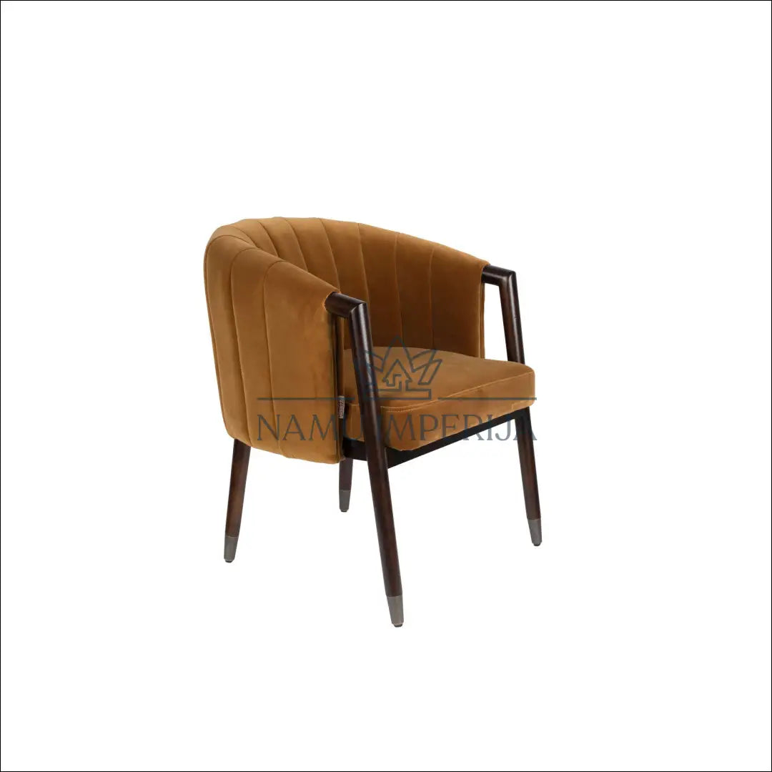 Fotelis MI696 - €285 Save 50% __label:Pristatymas 1-2 d.d., color-ruda, foteliai, material-aksomas,