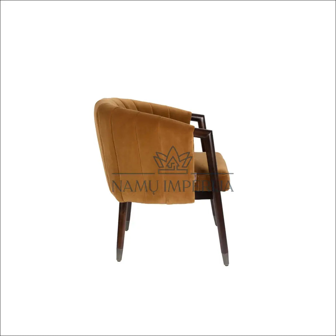Fotelis MI696 - €285 Save 50% __label:Pristatymas 1-2 d.d., color-ruda, foteliai, material-aksomas,