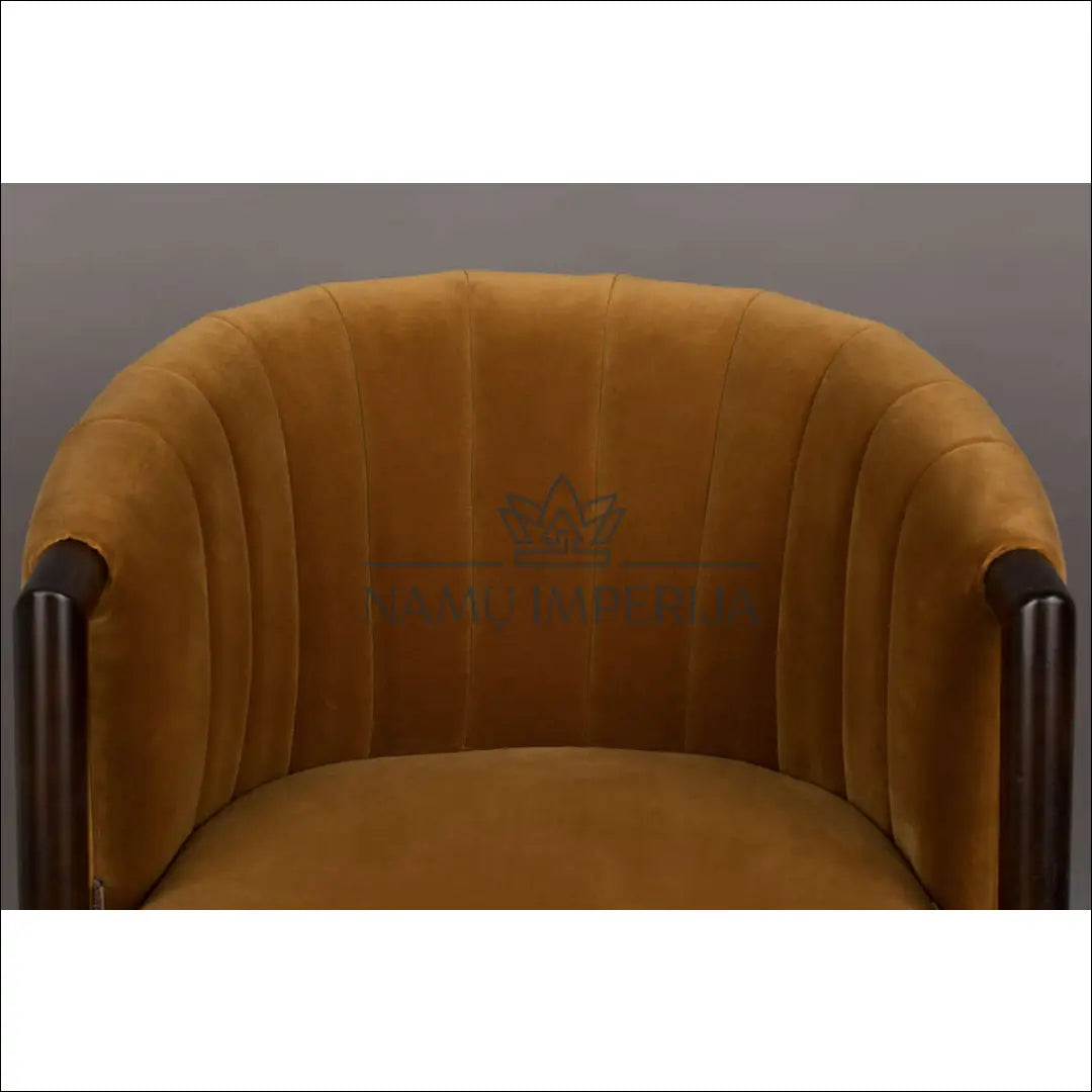 Fotelis MI696 - €285 Save 50% __label:Pristatymas 1-2 d.d., color-ruda, foteliai, material-aksomas,