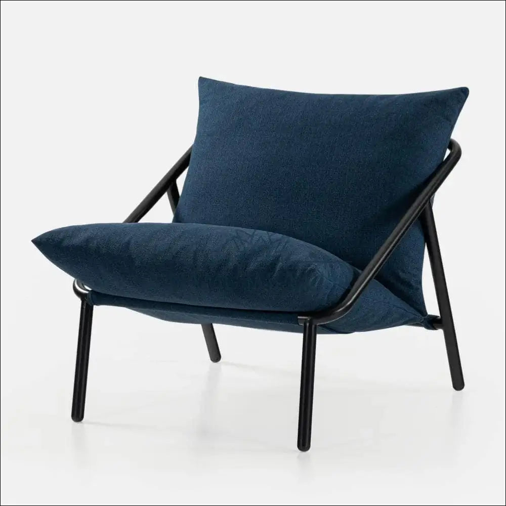 Fotelis MI732 - €75 Save 50% 50-100, __label:Pristatymas 1-2 d.d., color-melyna, foteliai, material-poliesteris €50