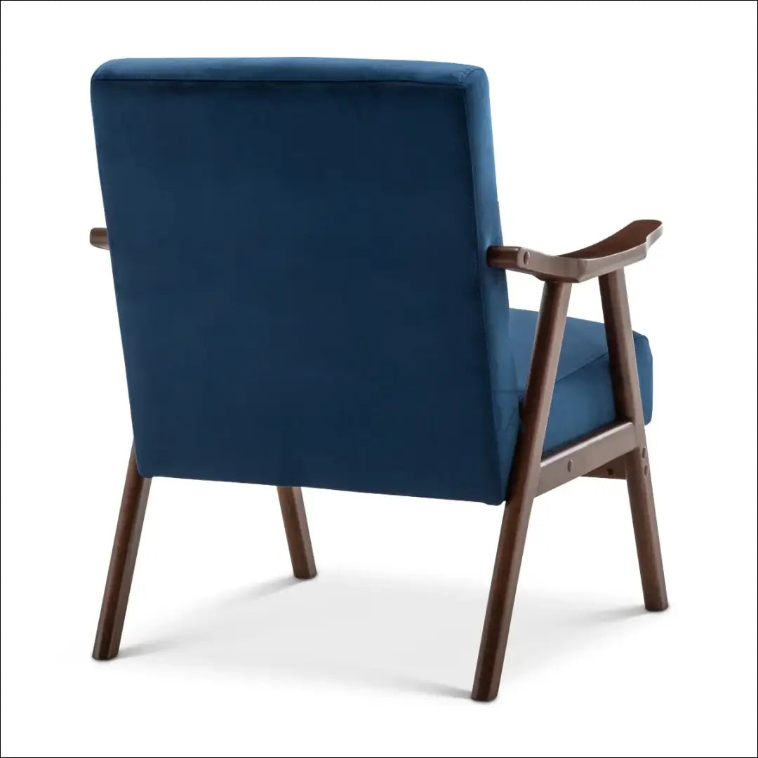 Fotelis MI736 - €124 Save 50% 100-200, __label:Pristatymas 1-2 d.d., color-melyna, foteliai, material-aksomas €100