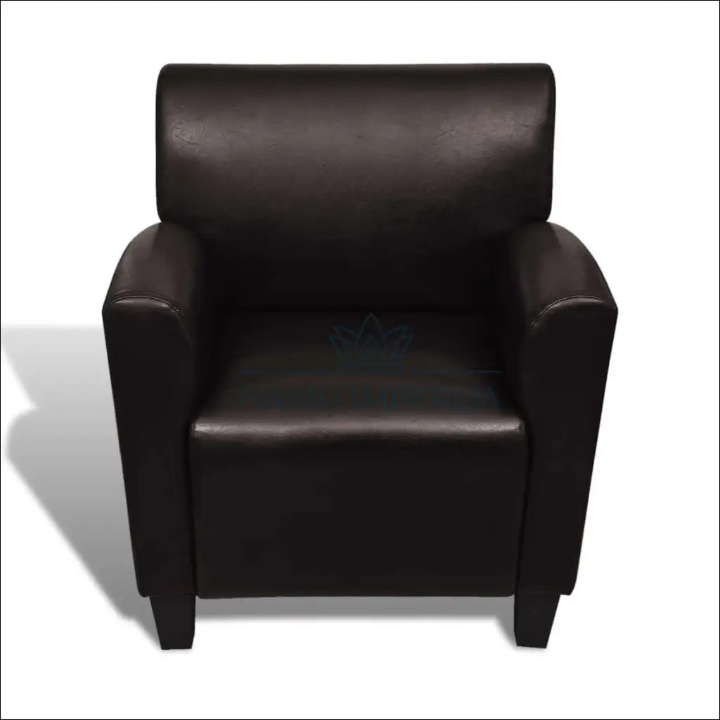 Fotelis MI746 €94 Save 65% 50 100, __label:Pristatymas 1 2 d.d., color ruda, foteliai, material dirbtine oda €50