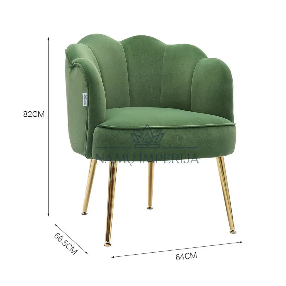 Fotelis MI791 - €114 Save 50% 100-200, __label:Pristatymas 1-2 d.d., color-zalia, foteliai, geras €100 to €200
