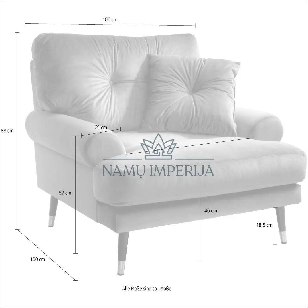 Fotelis MI796 - €249 Save 50% __label:Pristatymas 1-2 d.d., color-zalia, foteliai, material-aksomas, minksti Virš €200