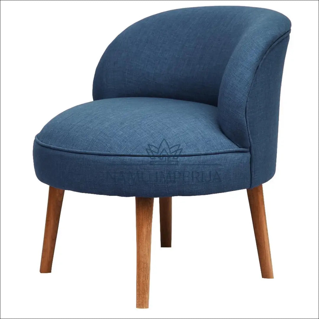 Fotelis MI807 - €118 Save 50% 100-200, __label:Pristatymas 1-2 d.d., color-melyna, foteliai, material-gobelenas €100