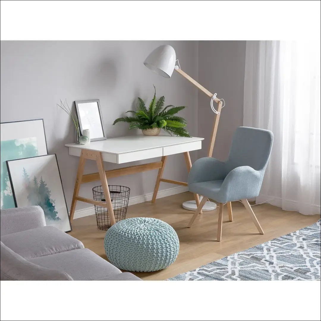 Fotelis MI825 - €95 Save 50% 50-100, __label:Pristatymas 1-2 d.d., color-melyna, foteliai, material-gobelenas €50