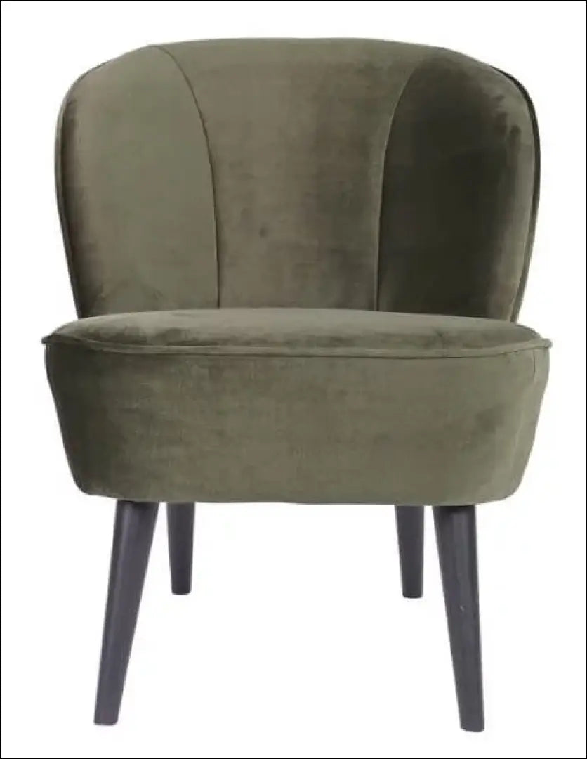 Fotelis MI828 - €94 Save 50% 50-100, __label:Pristatymas 1-2 d.d., color-zalia, foteliai, material-aksomas €50 to €100