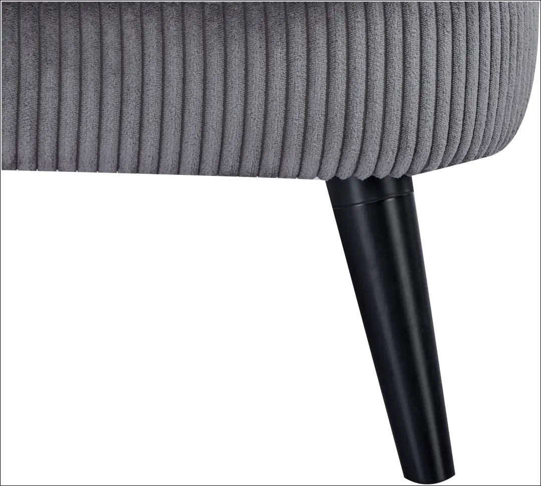 Fotelis MI871 - €124 Save 50% 100-200, __label:Pristatymas 1-2 d.d., color-pilka, foteliai, material-aksomas €100