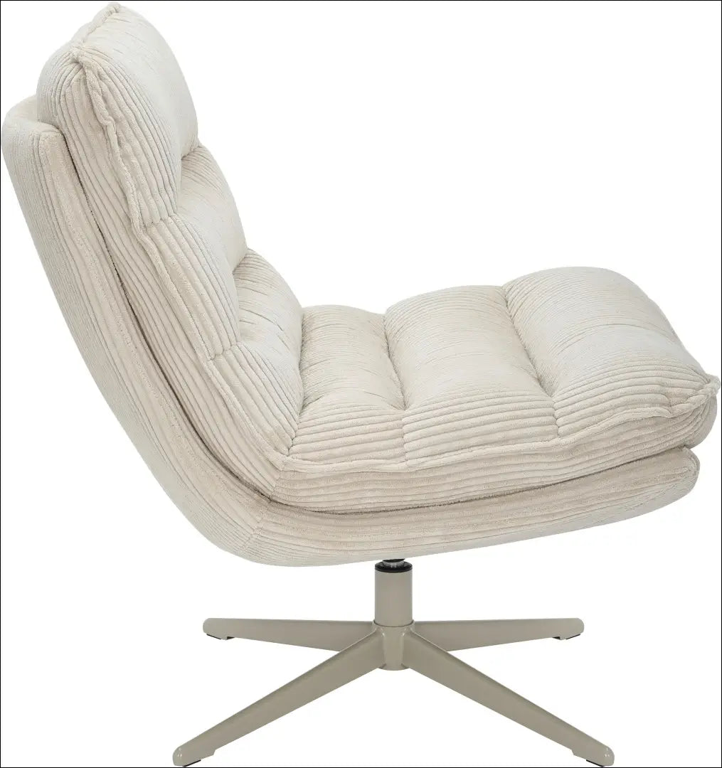 Fotelis MI944 - €210 Save 50% __label:Pristatymas 1-2 d.d., color-kremas, foteliai, material-aksomas,