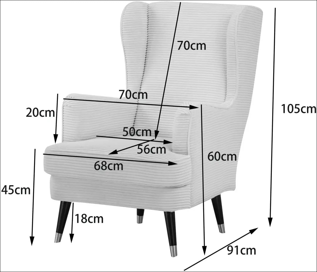 Fotelis MI981 - €240 Save 50% __label:Pristatymas 1-2 d.d., color-zalia, foteliai, material-aksomas, minksti Aksomas
