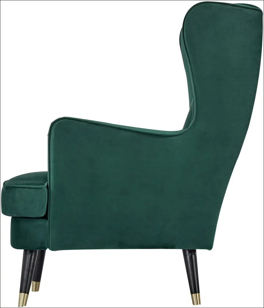 Fotelis MI981 - €240 Save 50% __label:Pristatymas 1-2 d.d., color-zalia, foteliai, material-aksomas, minksti Aksomas