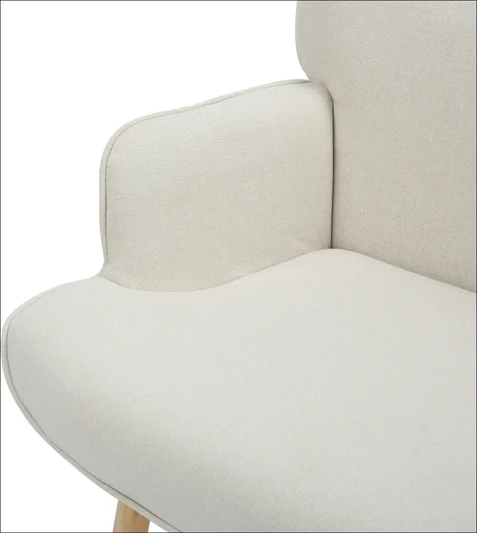 Fotelis MI982 - €115 Save 50% 100-200, __label:Pristatymas 1-2 d.d., color-kremas, foteliai, material-gobelenas