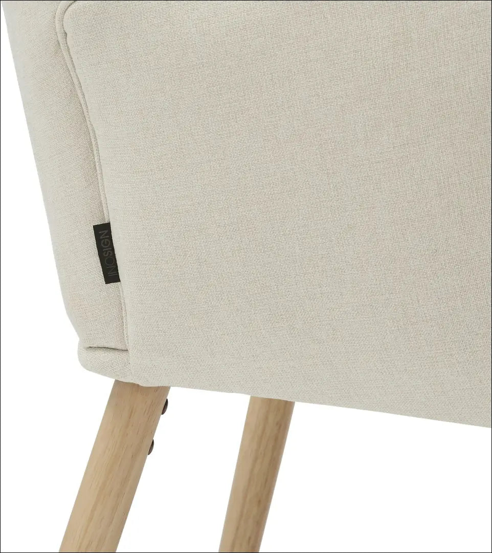 Fotelis MI982 - €115 Save 50% 100-200, __label:Pristatymas 1-2 d.d., color-kremas, foteliai, material-gobelenas