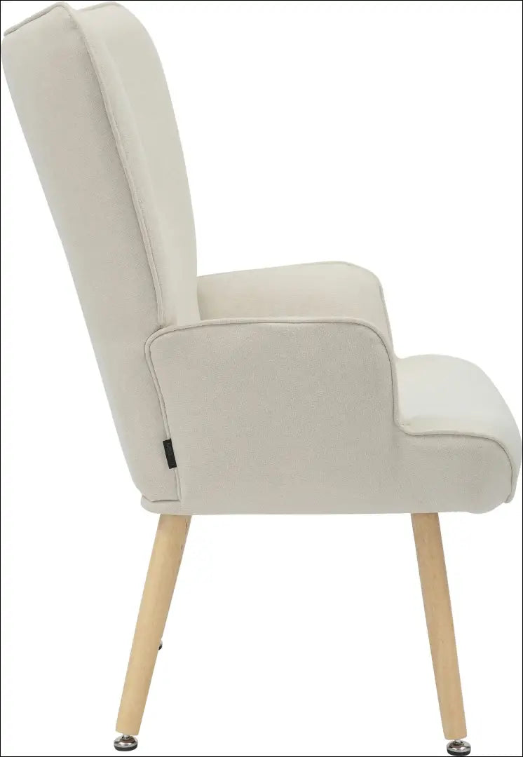 Fotelis MI982 - €115 Save 50% 100-200, __label:Pristatymas 1-2 d.d., color-kremas, foteliai, material-gobelenas