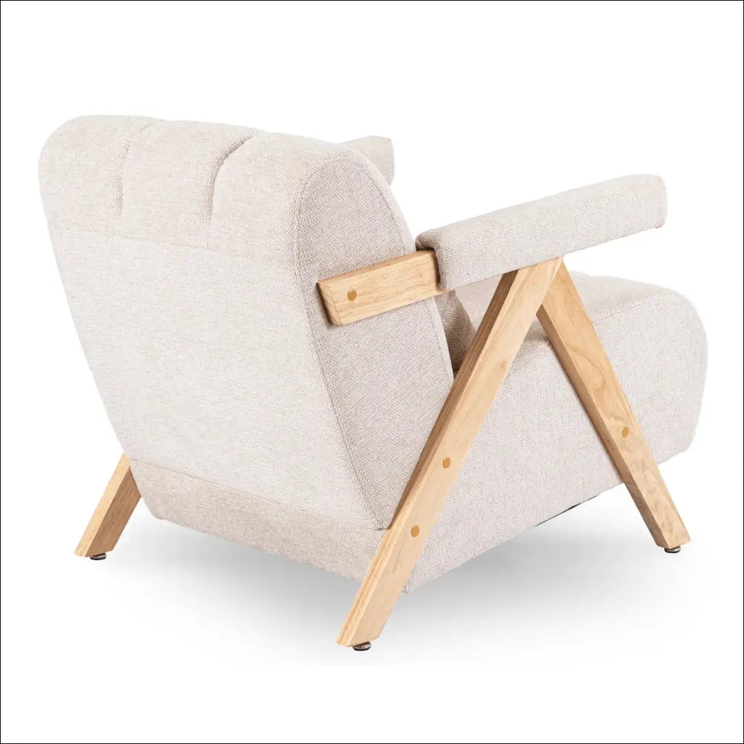 Fotelis smėlio/ąžuolo spalvos TE2461 - €224.94 Save 15% __label:Pristatymas 5-14 d.d., Newelite Naujausi produktai
