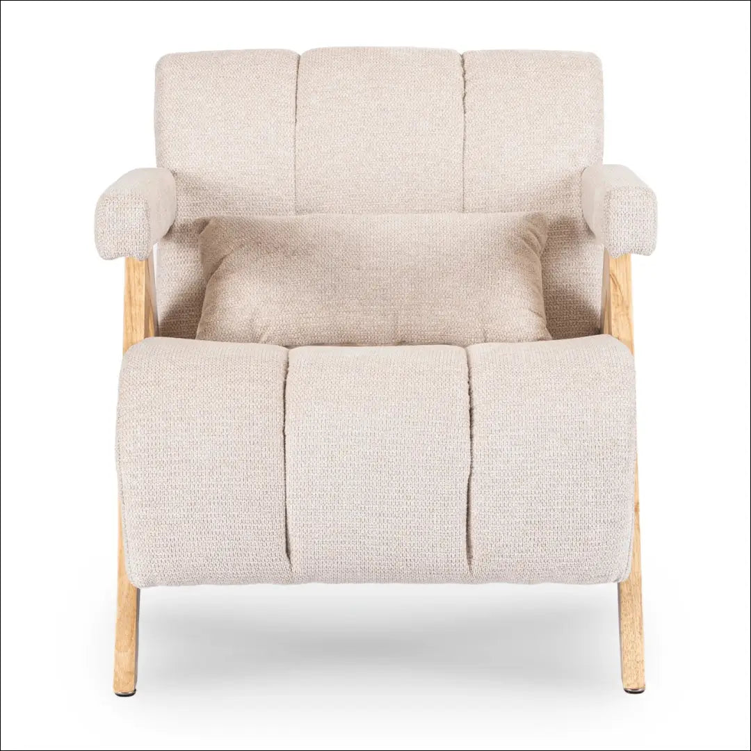 Fotelis smėlio/ąžuolo spalvos TE2461 - €224.94 Save 15% __label:Pristatymas 5-14 d.d., Newelite Naujausi produktai