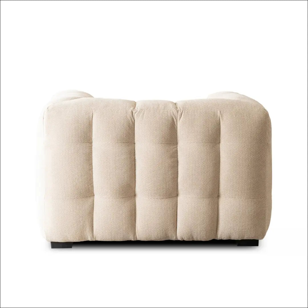 Fotelis su audiniu kreminės spalvos TE927 - €710 Save 15% __label:Pristatymas 5-14 d.d., elite, over-200,