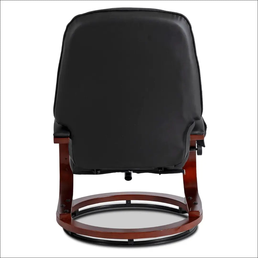 Fotelis su šildymo funkcija iš eko odos juodos spalvos TE749 - €286 Save 15% __label:Pristatymas 5-14 d.d., elite,
