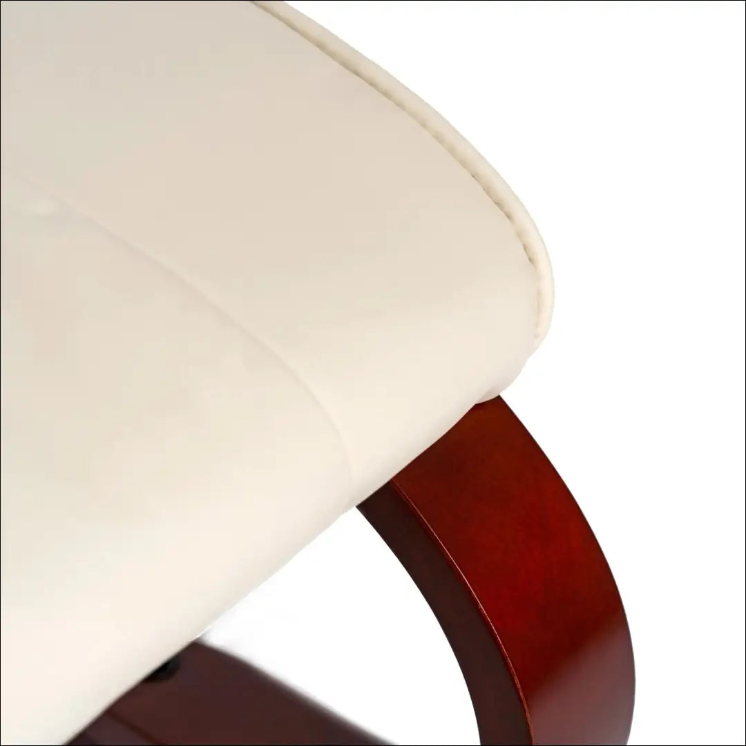 Fotelis su šildymo funkcija iš eko odos smėlio spalvos TE750 - €277 Save 15% __label:Pristatymas 5-14 d.d., elite,