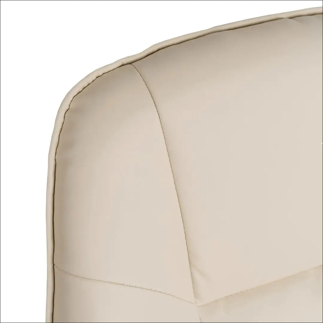 Fotelis su šildymo funkcija iš eko odos smėlio spalvos TE750 - €277 Save 15% __label:Pristatymas 5-14 d.d., elite,